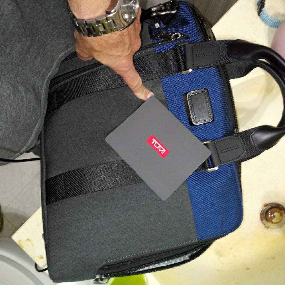 Tumi Slim Briefcase brand new with tags 150 obo